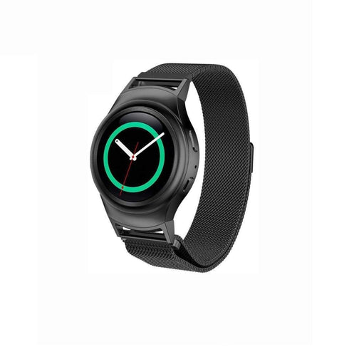 AussieSuperStore Homeware Supplies Samsung Gear S2 Milanese Magnetic Loop Stainless Steel Watch Strap Black Samsung Gear S2 Milanese Magnetic Loop Stainless Steel Watch Strap CBS2MILANBANDBLK